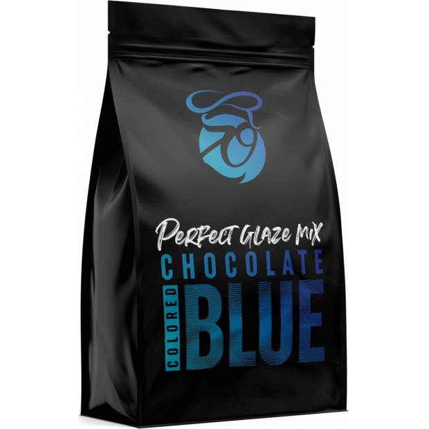 Zrkadlová poleva v prášku Perfect Glaze Chocolate Mix Blue (300 g) 5723 dortis
