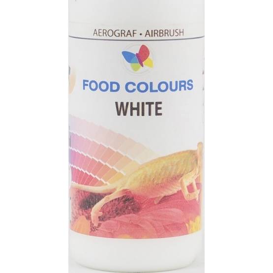 Airbrush farba Food Colours White (60 ml) WS-La-0862 dortis