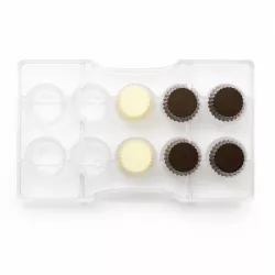 Forma na čokoládové cupcakes, priemer 2,5 × 1,6 cm - Decora