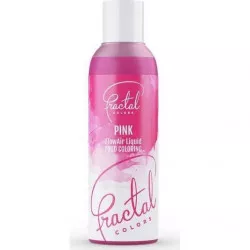 Airbrush farba tekutá Fractal - Pink (100 ml) 6105 - dortis