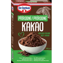 Dr. Oetker Prírodné kakao (100 g) DO0024 dortis - Dr. Oetker