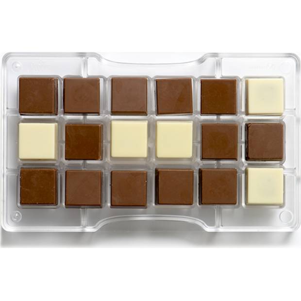 Čokoládová forma štvorce 20 x 12 x 2 cm