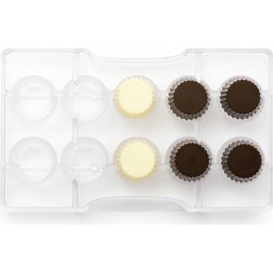 Forma na čokoládu cupcake priemer 2,5 x 1,6 cm