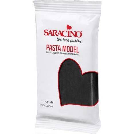 Modelovacia hmota čierna 1 kg DEC026 Saracino