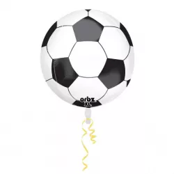 Fóliový balónik futbalový loptu 38x40cm - Amscan