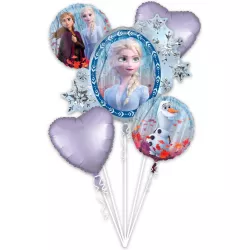 Sada 5 fóliových balónikov Frozen 2 - Amscan