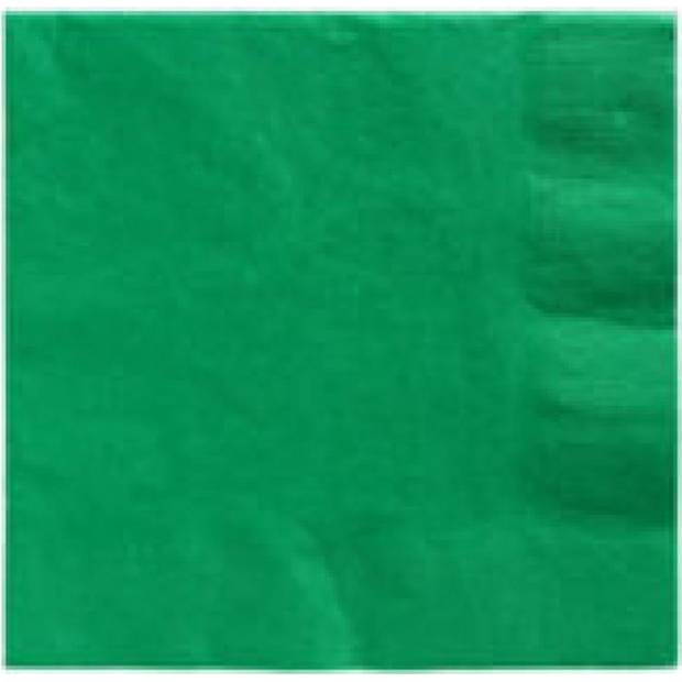 Servítky zelené 50 ks 33 x 33 cm