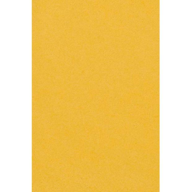 Obrus na stôl žltý - plast - 137 x 274 cm