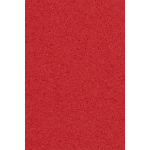 Ubrus na stůl červený - plast - 137x274 cm
