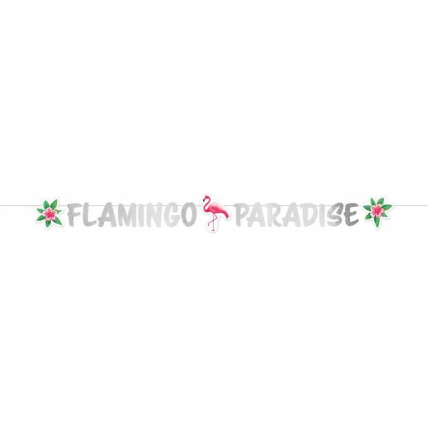 Girlanda - Raj plameniakov 135 x 15 cm