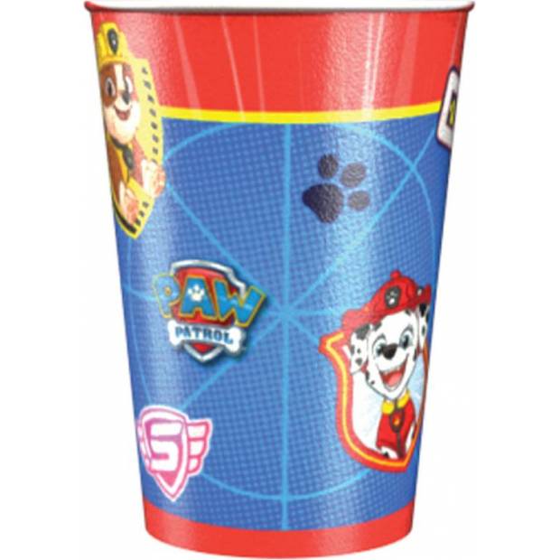 Poháriky papierové 8 ks Paw Patrol 250 ml