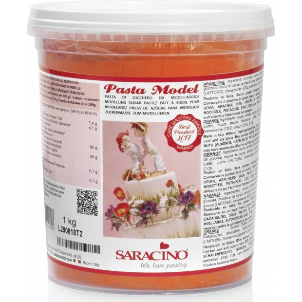 Modelovacia hmota oranžová 1 kg