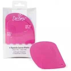 Cukrárenské špachtle 2 ks ružové 14,5 cm a 12,5 cm - Decora