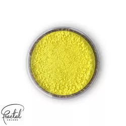 Jedlá prachová farba Fractal - Lemon Yellow (3 g) 6122 - dortis