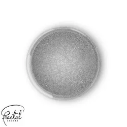 Dekoratívna prachová perleťová farba Fractal - Sparkling Dark Silver (3,5 g) - dortis