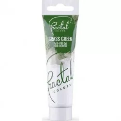 Gélová farba Fractal - Grass Green (30 g) 6263 - dortis