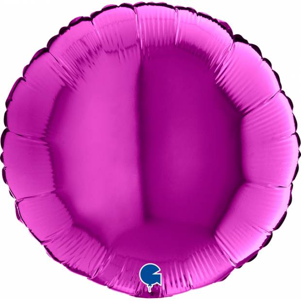Nafukovací balónik guľatý 46 cm fialový