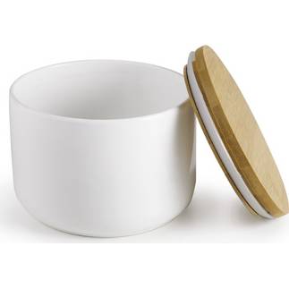 Biela keramická nádoba 1l - Ibili