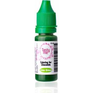 Tekutá farba do čokolády Tasty Me (10 ml) Lime Green 5833 dortis