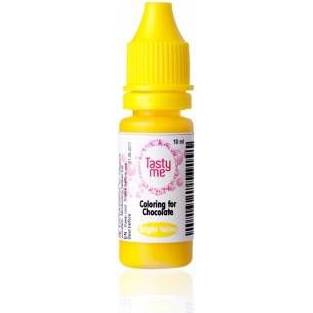 Tekutá farba do čokolády Tasty Me (10 ml) Bright Yellow 5835 dortis