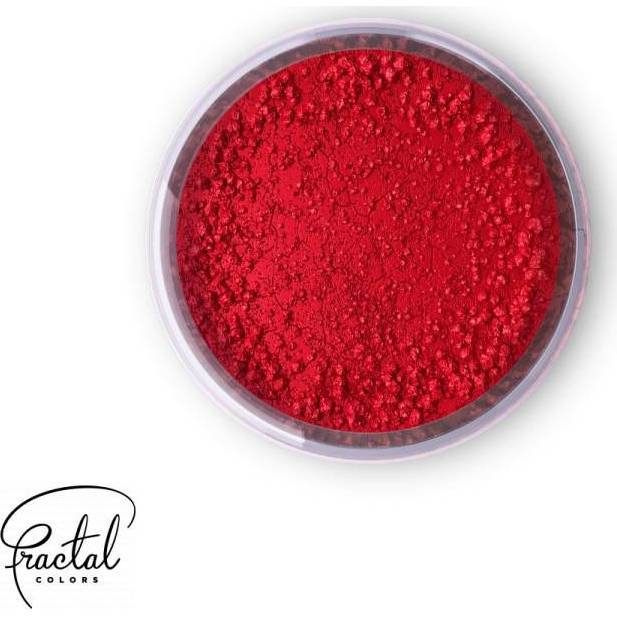 Jedlá prachová farba Fractal – Cherry Red (2,5 g) 6129 dortis