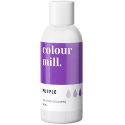 Olejová farba 100 ml vysoko koncentrovaná fialová - colour mill