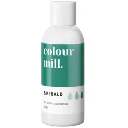 Olejová farba 100 ml vysoko koncentrovaná smaragdová - colour mill