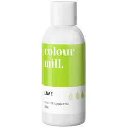 Olejová farba 100 ml vysoko koncentrovaná limetková - colour mill