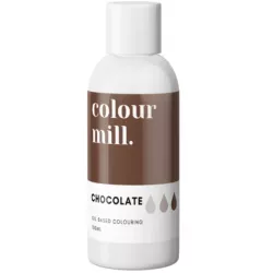 Olejová farba 100 ml vysoko koncentrovaná čokoládová - colour mill
