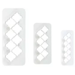 Vykrajovátko 3 ks Geometric - PME