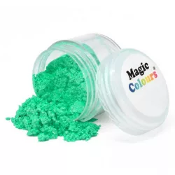 Jedlá prachová perleťová farba 8 ml Turquoise Glamour - Magic Colours