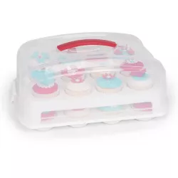Plastový box na 24 kusov cupcakeov 39cm - FunCakes - Patisse
