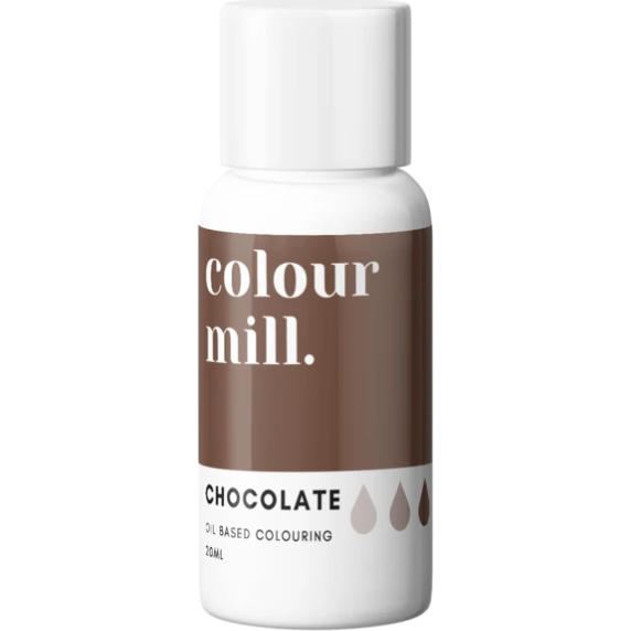 Olejová farba 20 ml vysokokoncentrovaná čokoládová