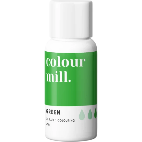 Olejová farba 20 ml vysokokoncentrovaná zelená