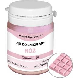 Prírodná gélová farba do čokolády Food Colours (35 g) Pink CHOCO-121 dortis