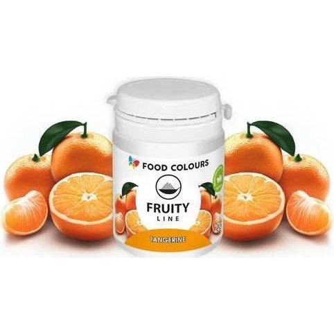 Prírodná prášková farba Food Colours FruityLine (20 g) Tangerine WS-PN-011 dortis