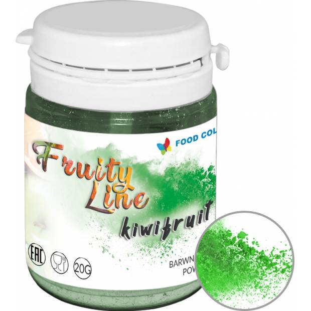 Prírodná prášková farba Food Colours FruityLine (20 g) Kiwifruit WS-PN-046 dortis
