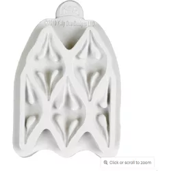 Silikónová forma Easy Fabric Puff 2,5 × 4,5 cm - Katy Sue