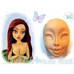 Silikónová forma tváre - Galias Moulds