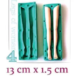 Silikónová forma nohy ženy - Galias Moulds