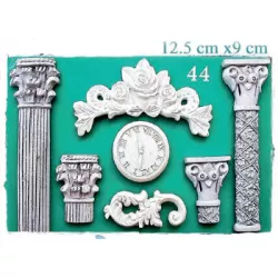 Silicone forma stĺpa a ornamenty - Galias Moulds