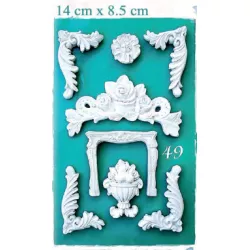 Siliconová forma ornamenty - Galias Moulds