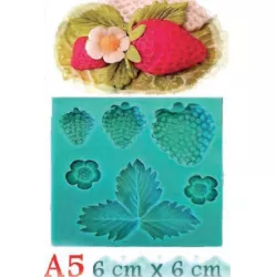 Silicónová forma jahody - Galias Moulds
