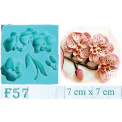 Silikónová forma orchidey - Galias Moulds