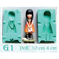 Silikónová forma dievčatko Gorjuss - Galias Moulds