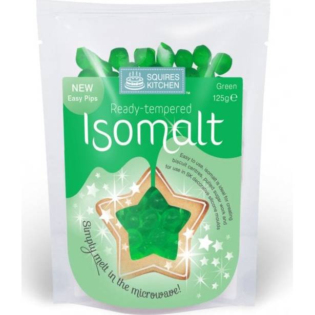 Isomalt zelený 125g