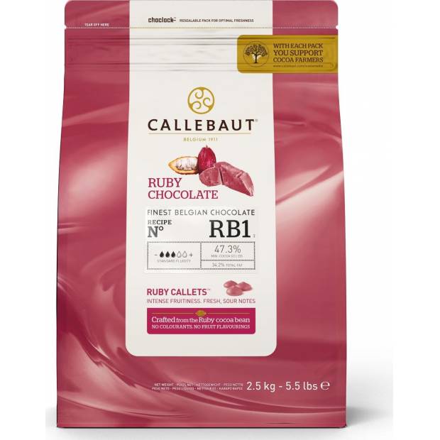 Čokoláda Rubín 2,5kg - Callebaut