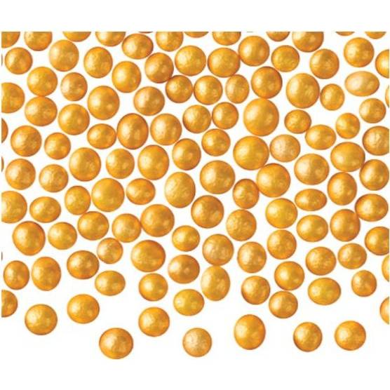 Cukrové perly zlaté perleťové (50 g) 09727-50 dortis