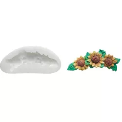 Silikónová formička slnečnice 95×43 mm - Silikomart