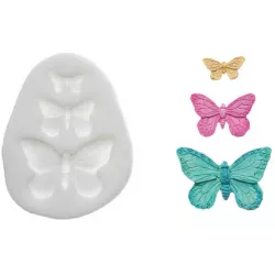 Silikónová formička motýle 44x28 mm - Silikomart